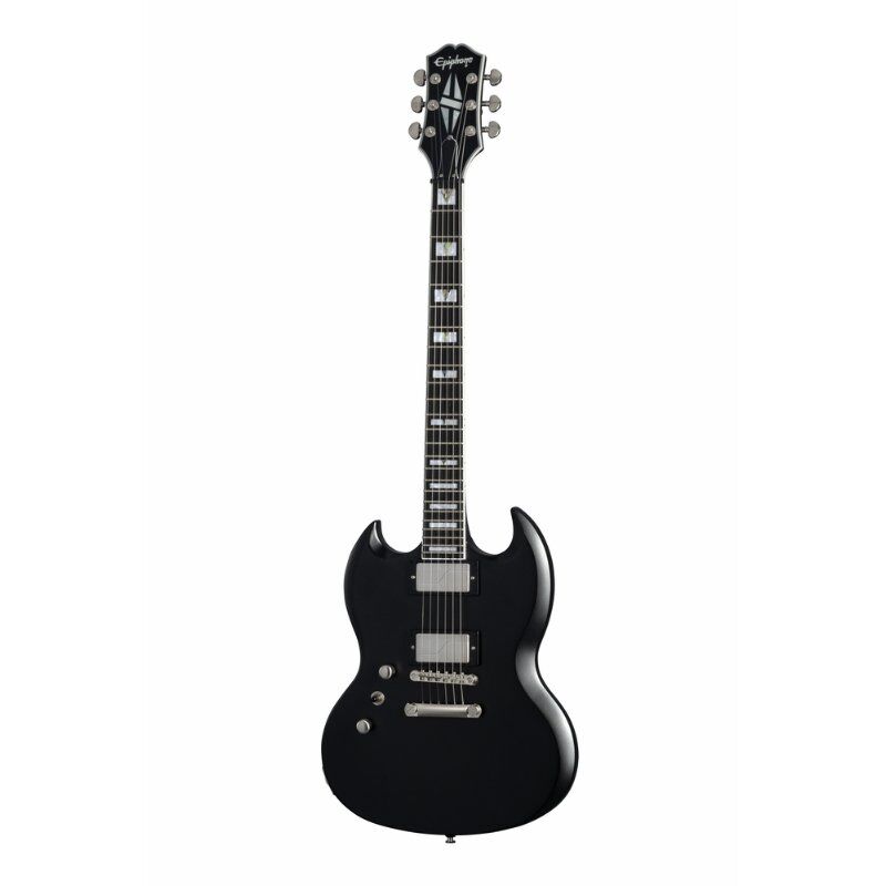 Epiphone SG Prophecy Aged Jet Black Metallic Left-Handed Electric Guitar