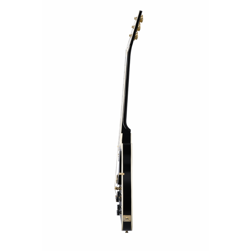 Epiphone Les Paul Custom with Hard Case - Ebony — view 5