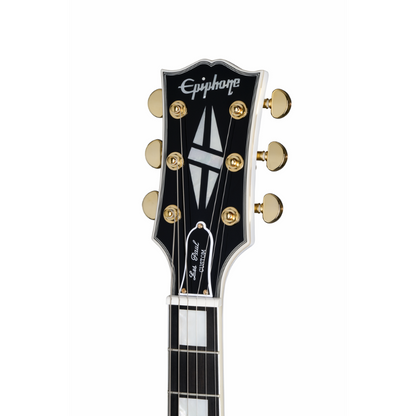 Epiphone Les Paul Custom with Hard Case, Alpine White — view 6