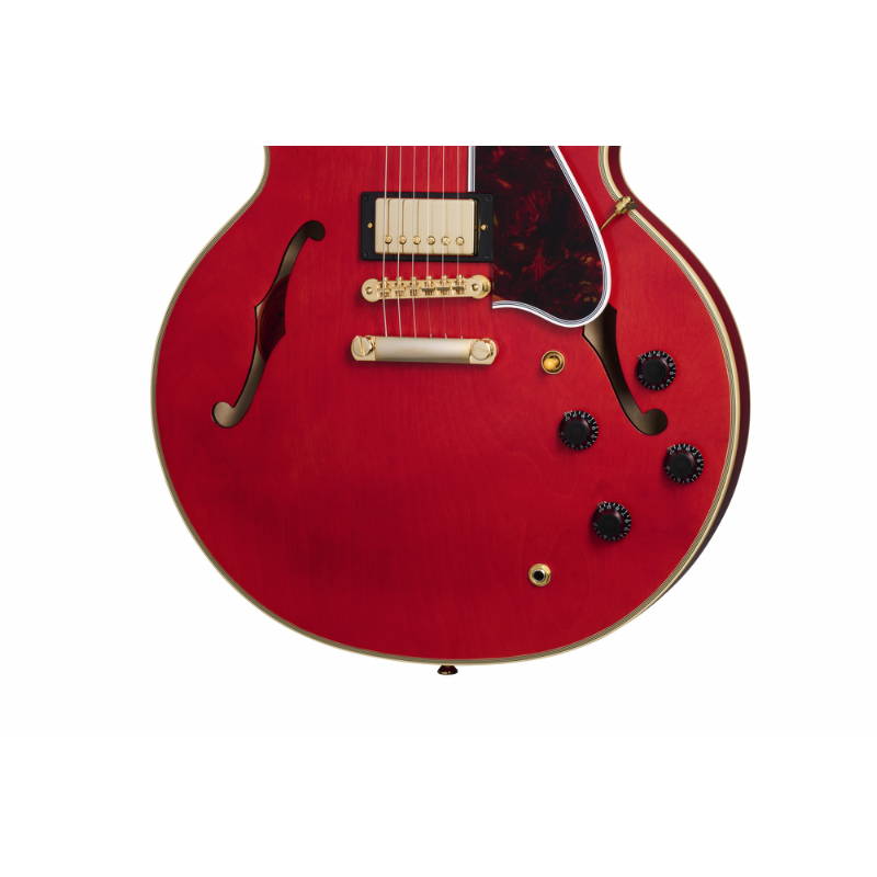 Epiphone 1959 ES-355 Electric Guitar with Hard Case Cherry Red — view 3
