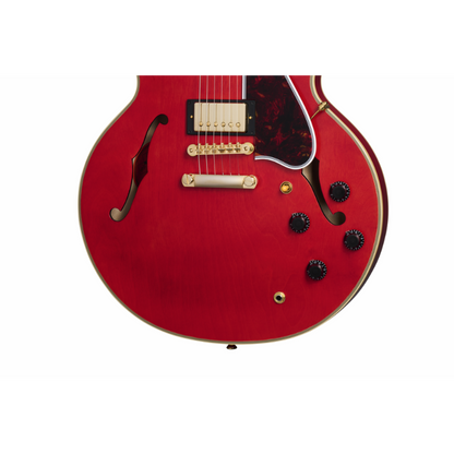 Epiphone 1959 ES-355 Electric Guitar with Hard Case Cherry Red — view 3