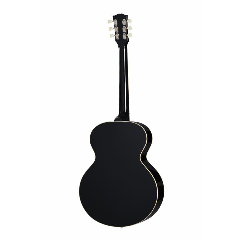 Epiphone J-180 LS Acoustic Guitar with Hard Case - Ebony — view 4