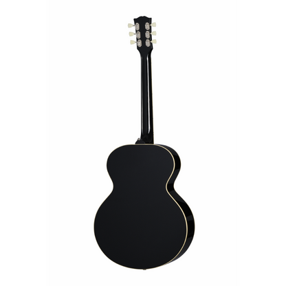 Epiphone J-180 LS Acoustic Guitar with Hard Case - Ebony — view 4