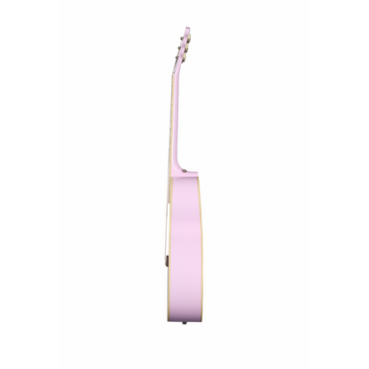 Epiphone J-180 LS Acoustic Guitar with Hard Case - Pink — view 5