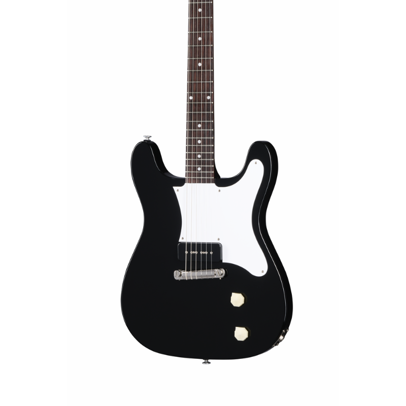 USA Epiphone Coronet Electric Guitar - Ebony Finish — view 2