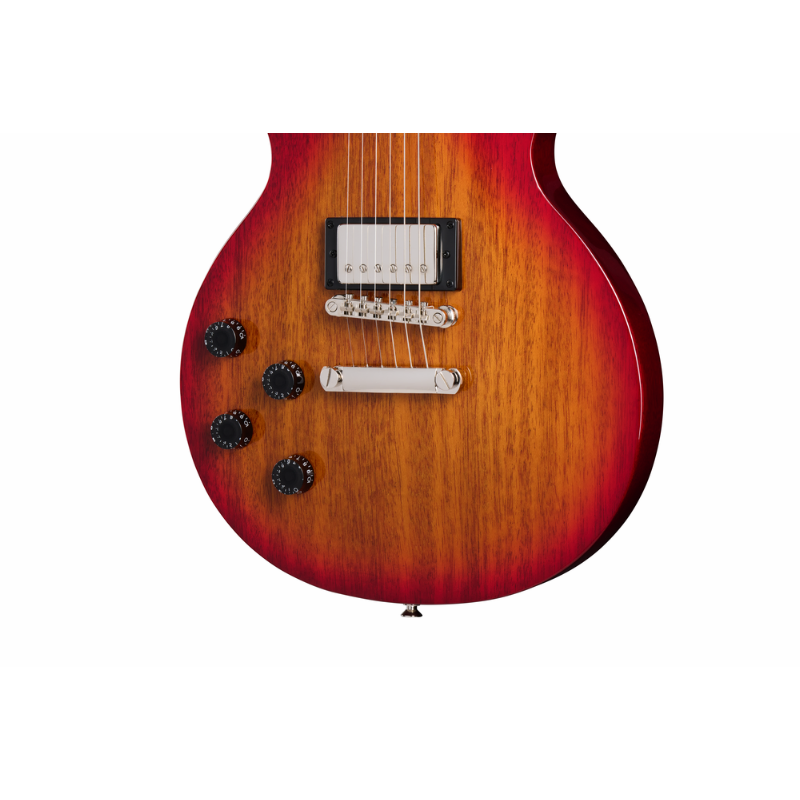 Epiphone Les Paul Tribute HETG Cherry Sunburst Left-Handed Electric Guitar — view 3