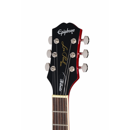 Epiphone Les Paul Tribute HETG Cherry Sunburst Left-Handed Electric Guitar — view 4