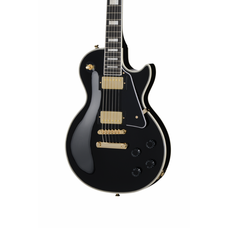 Epiphone Les Paul Custom with Premium Bag - Ebony — view 6