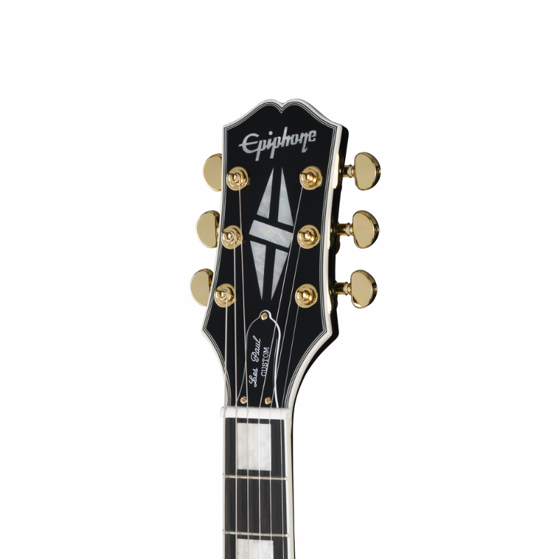Epiphone Les Paul Custom with Premium Bag - Ebony — view 4