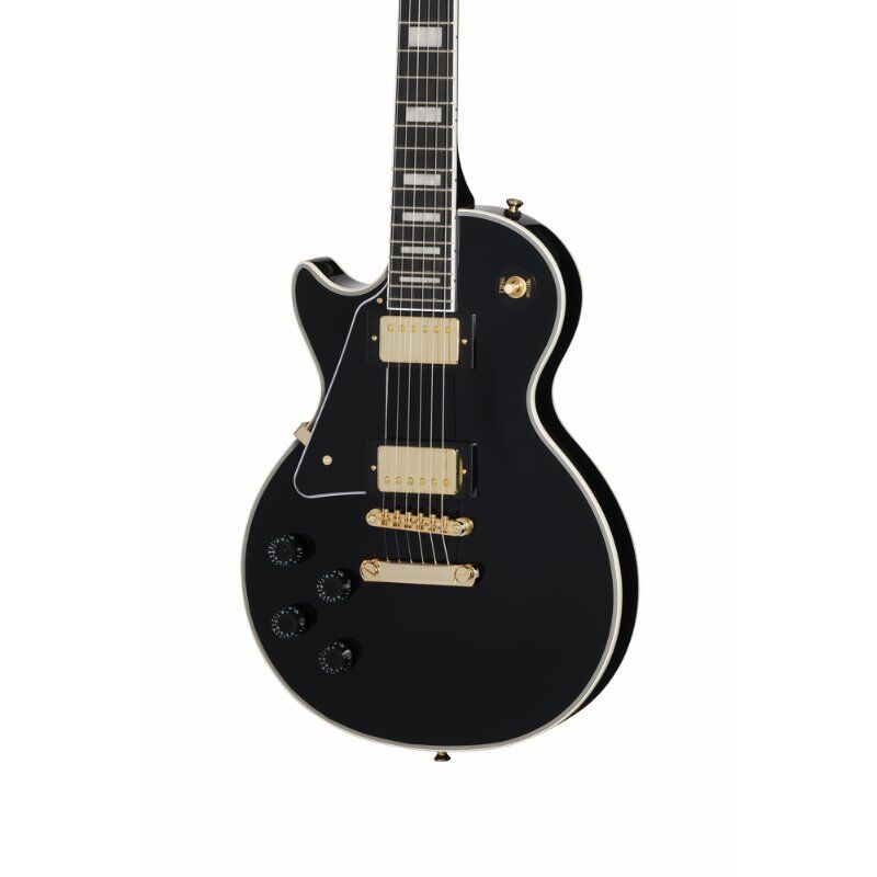 Epiphone Les Paul Custom Left-Handed Ebony with Premium Bag — view 7