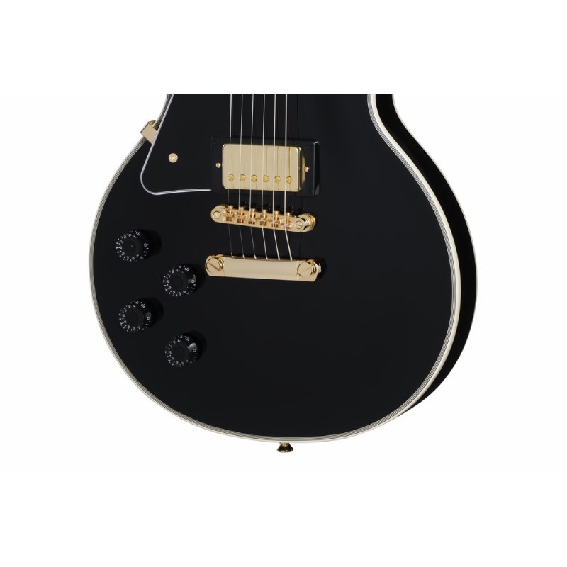Epiphone Les Paul Custom Left-Handed Ebony with Premium Bag — view 3