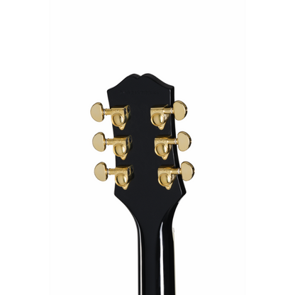 Epiphone Les Paul Custom Left-Handed Ebony with Premium Bag — view 5