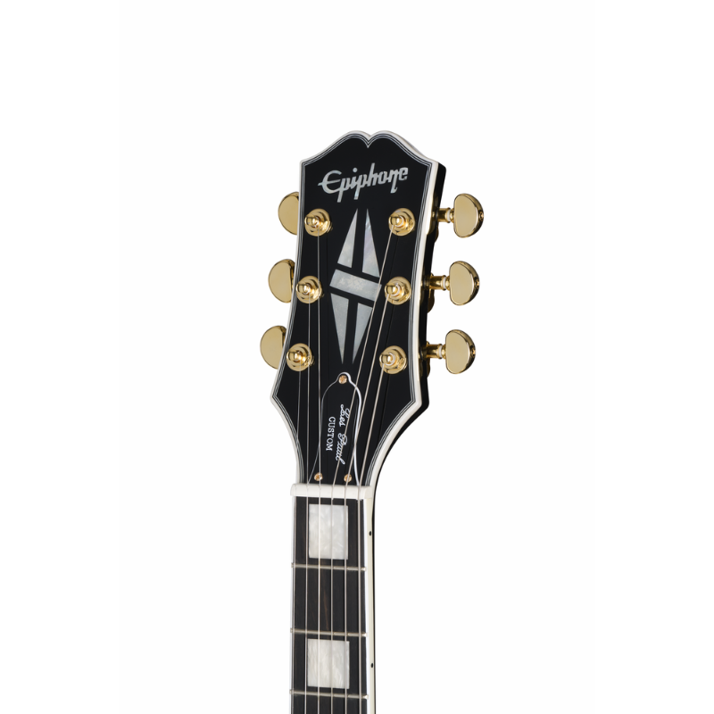Epiphone Les Paul Custom Left-Handed Ebony with Premium Bag — view 4