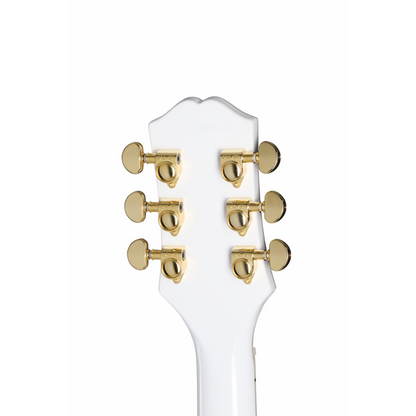Epiphone Les Paul Custom with Premium Bag, Alpine White — view 5