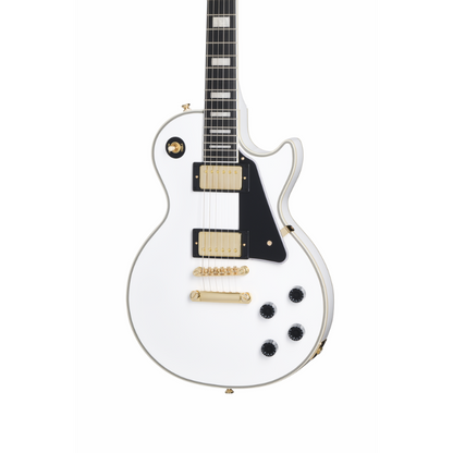 Epiphone Les Paul Custom with Premium Bag, Alpine White — view 3