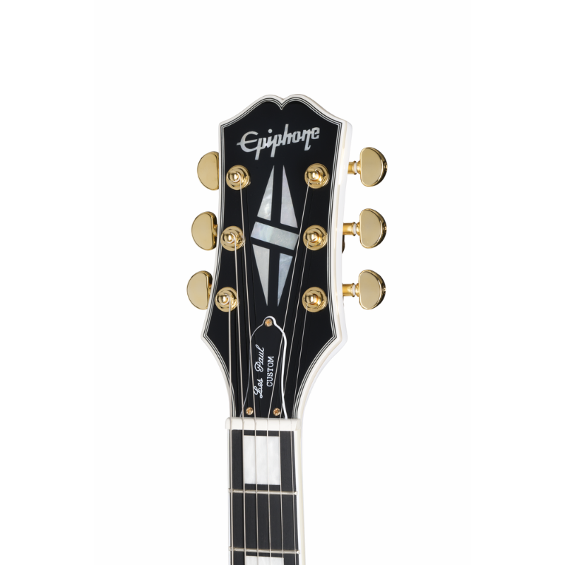 Epiphone Les Paul Custom with Premium Bag, Alpine White — view 4