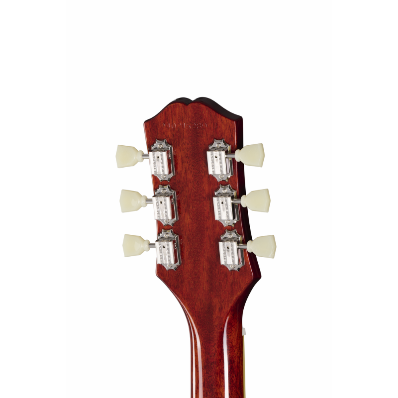 Epiphone Les Paul Standard 50s Figured Guitar with Bag Bourbon Burst — view 5