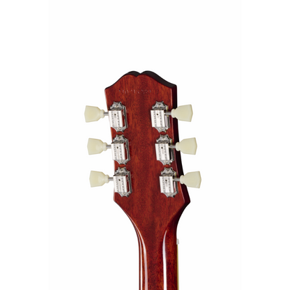 Epiphone Les Paul Standard 50s Figured Guitar with Bag Bourbon Burst — view 5