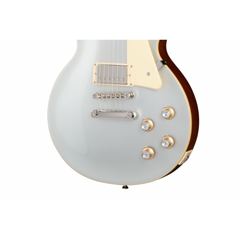 Epiphone Les Paul Standard 60s Electric Guitar with Bag - Silver Mist — view 3