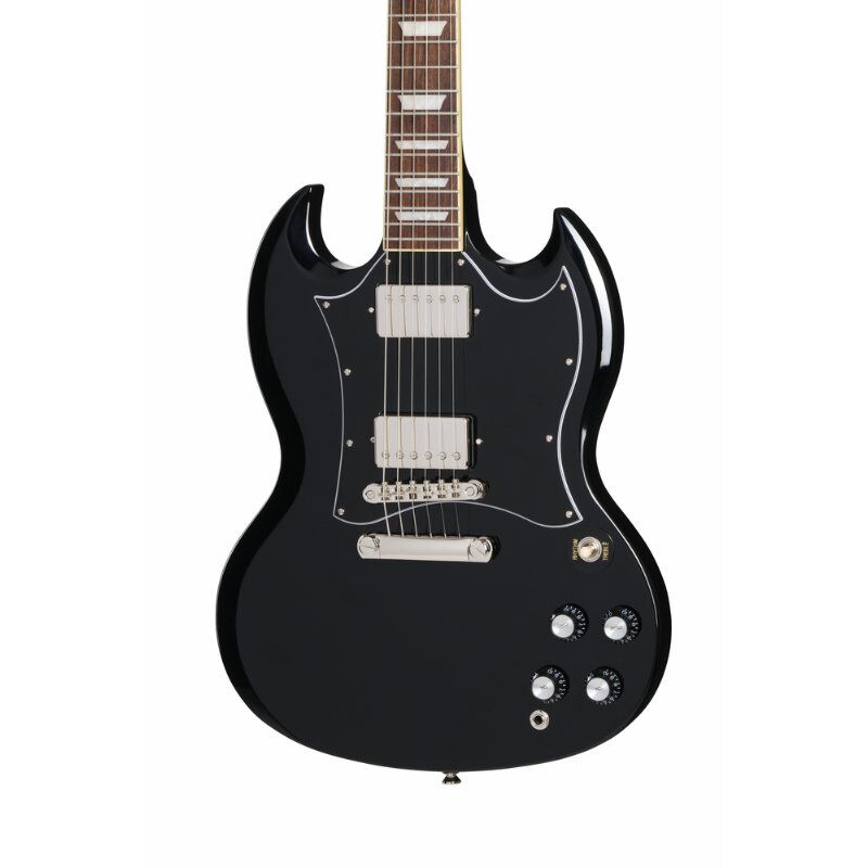 Epiphone SG Standard Electric Guitar with Premium Bag - Ebony — view 7