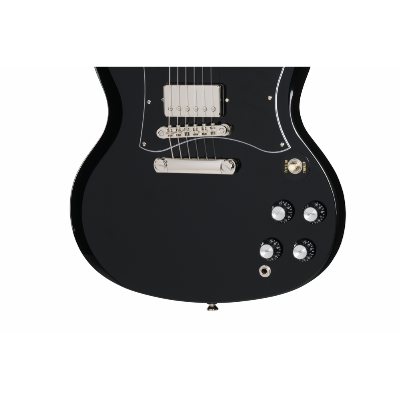 Epiphone SG Standard Electric Guitar with Premium Bag - Ebony — view 3