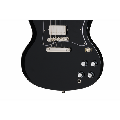 Epiphone SG Standard Electric Guitar with Premium Bag - Ebony — view 3