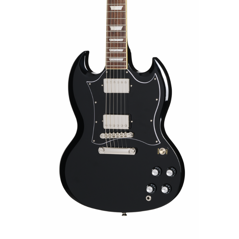 Epiphone SG Standard Electric Guitar with Premium Bag - Ebony — view 6