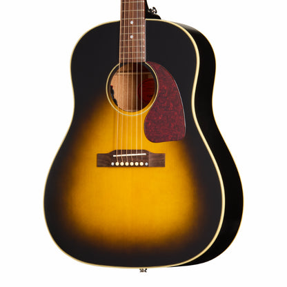 Epiphone J-45 Standard Acoustic Guitar Vintage Sunburst All Solid Woods — view 6