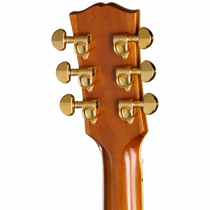 Epiphone Hummingbird Deluxe EC Acoustic Guitar Autumn Burst — view 5