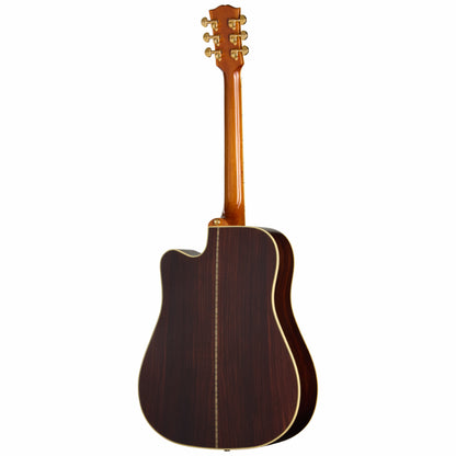Epiphone Hummingbird Deluxe EC Acoustic Guitar Autumn Burst — view 2