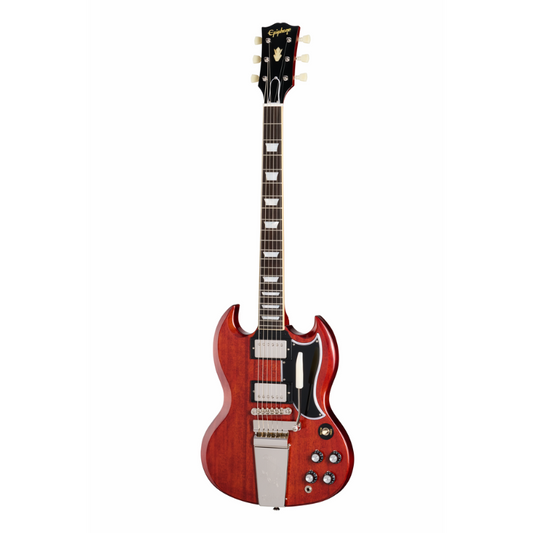 Epiphone 1964 SG Standard Reissue with Maestro Vibrola Cherry Red