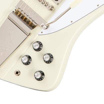 Epiphone 1963 Firebird V Reissue with Maestro Vibrola - Polaris White — view 3