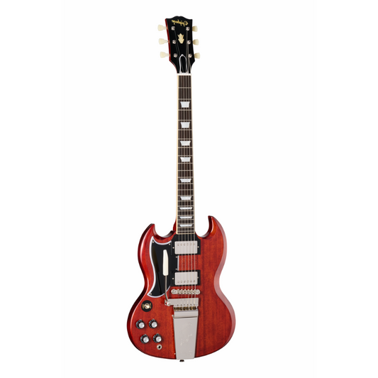 Epiphone 1964 SG Standard Reissue Maestro Vibrola Cherry Red Left-Handed