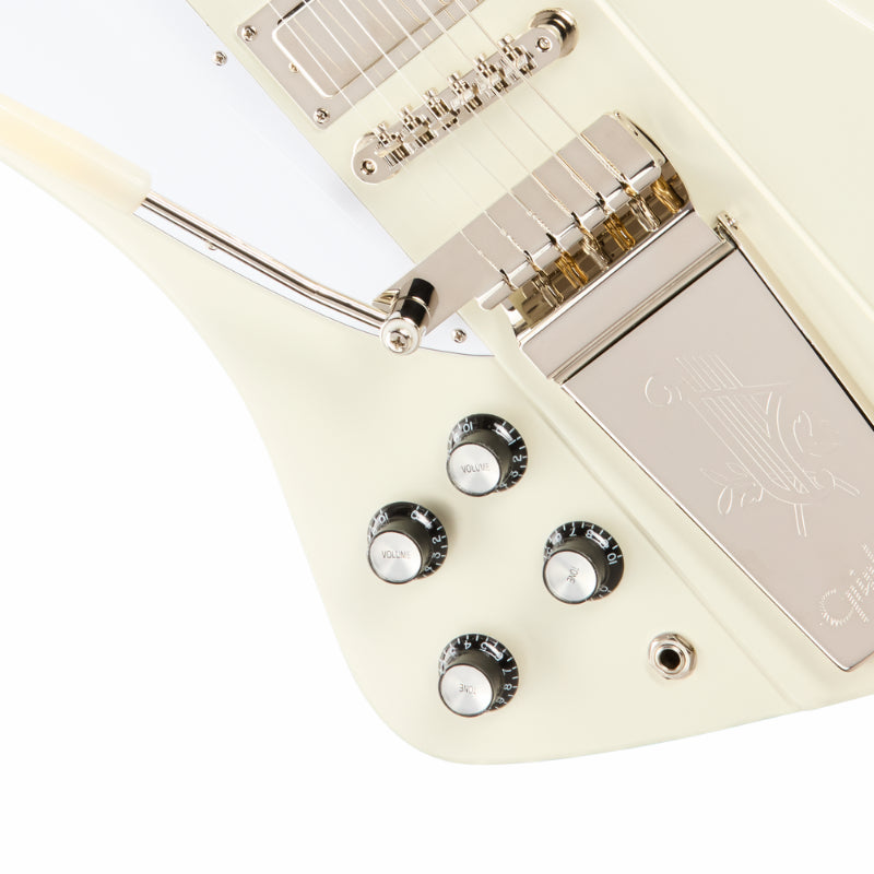 Epiphone 1963 Firebird V Maestro Polaris White Left-Handed — view 3