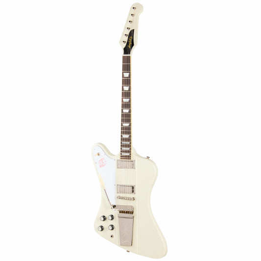 Epiphone 1963 Firebird V Maestro Polaris White Left-Handed