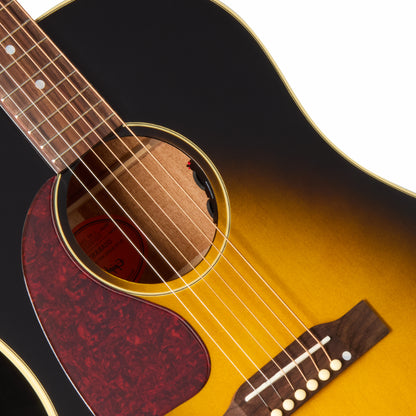 Epiphone J-45 Standard Vintage Sunburst Left-Handed Acoustic Guitar — view 3