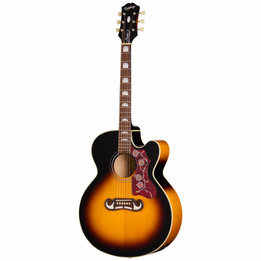 Epiphone J-200 Studio EC Acoustic Guitar Vintage Sunburst