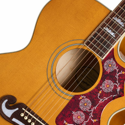 Epiphone J-200 Studio EC Acoustic Guitar Natural — view 3
