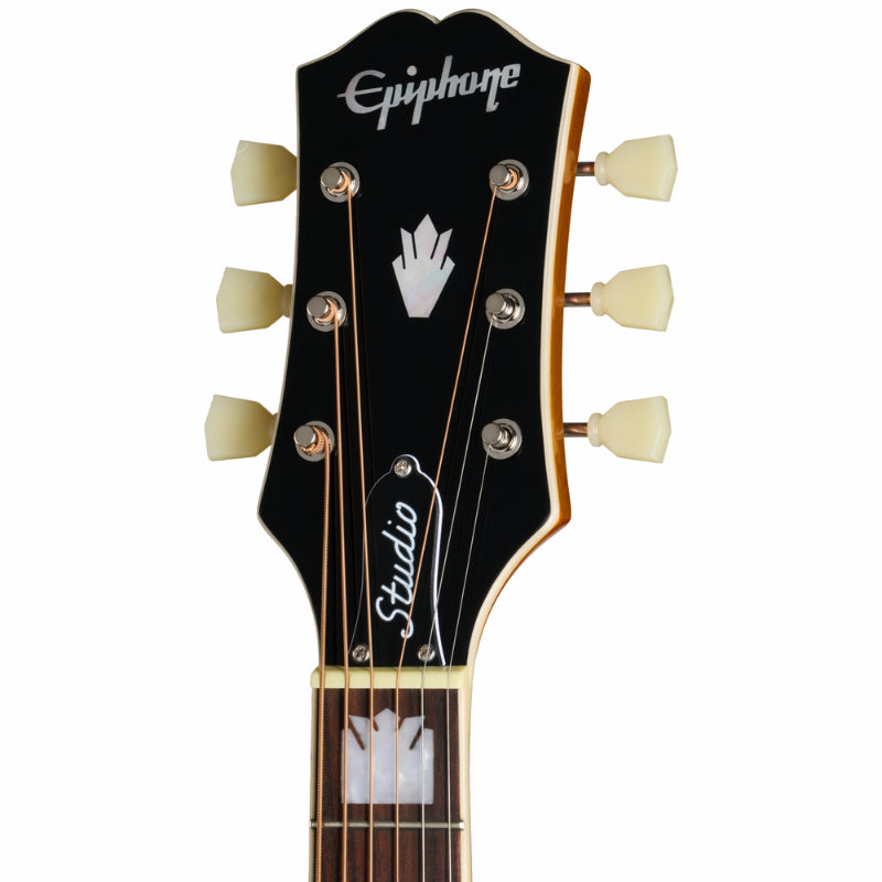 Epiphone J-200 Studio EC Acoustic Guitar Natural — view 4
