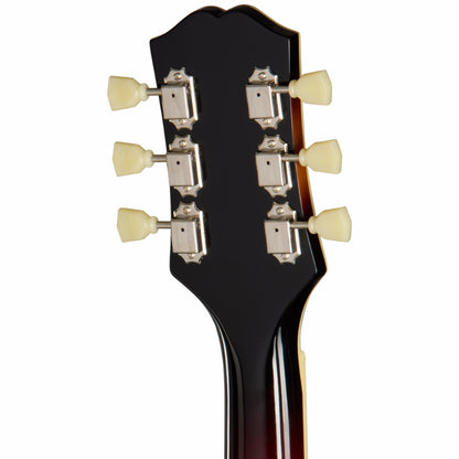 Epiphone J-200 Studio EC Vintage Sunburst Left-Handed Acoustic Guitar — view 5