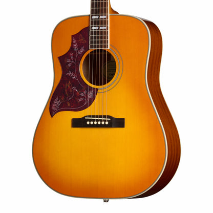 Epiphone Hummingbird Studio HTG Cherry Sunburst Left-Handed Acoustic Guitar — view 6