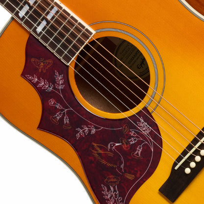 Epiphone Hummingbird Studio HTG Cherry Sunburst Left-Handed Acoustic Guitar — view 3