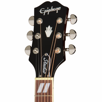 Epiphone Hummingbird Studio Acoustic Guitar Natural Left-Handed — view 4
