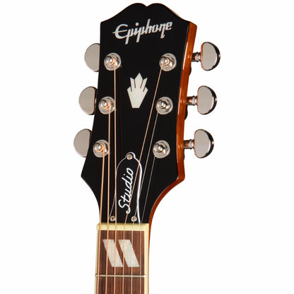 Epiphone Hummingbird Studio EC HTG Cherry Sunburst Acoustic Guitar — view 4
