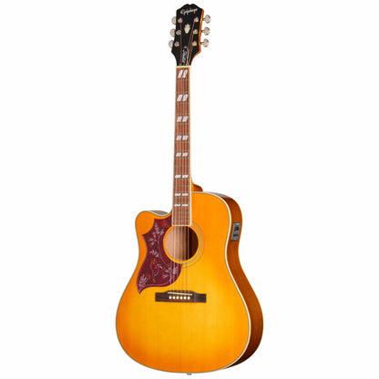 Epiphone Hummingbird Studio EC HTG Cherry Burst Left-Handed Guitar