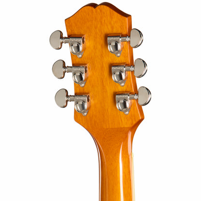 Epiphone Hummingbird Studio EC HTG Cherry Burst Left-Handed Guitar — view 5