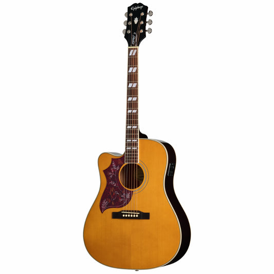 Epiphone Hummingbird Studio EC Natural Left-Handed Acoustic Guitar