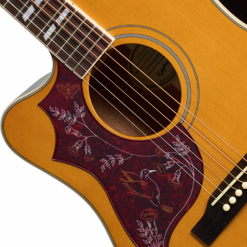 Epiphone Hummingbird Studio EC Natural Left-Handed Acoustic Guitar — view 3