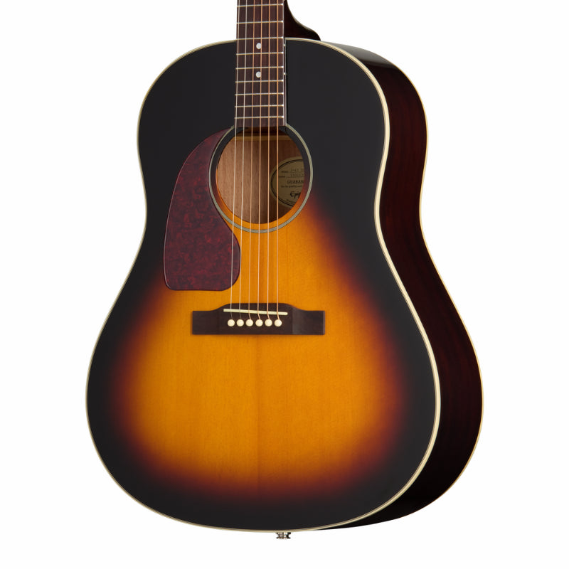 Epiphone J-45 Studio Acoustic Guitar Vintage Sunburst Left-Handed — view 6