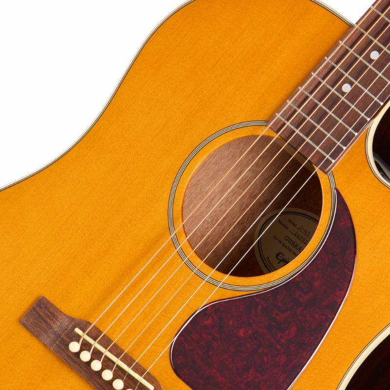 Epiphone J-45 Studio EC Acoustic Guitar Natural — view 3